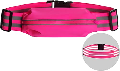 Cinturón de correr para correr para mujeres y hombres, soporte para teléfono, bolsa reflectante, cinturones de dinero, cintura para ejercicio,