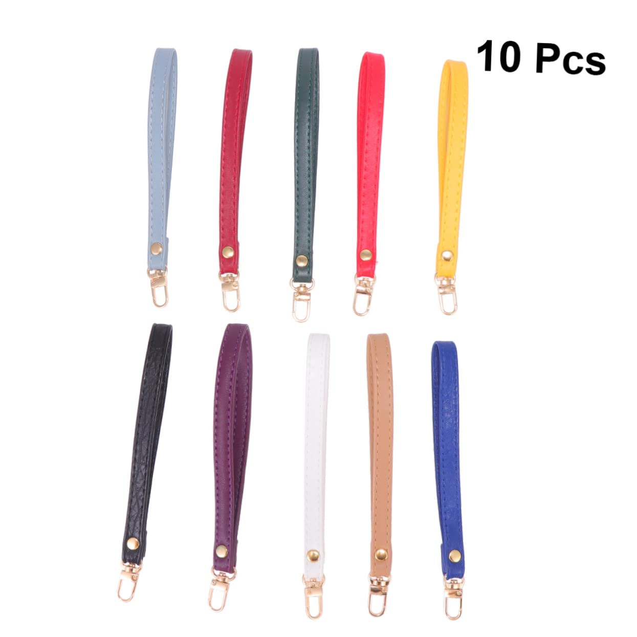 STOBOK 30 STK Schlüsselanhänger Handschlaufe handtaschen Trageriemen Handtasche Tragegurt Trageschlaufe Kamera Handschlaufe Schlüsselband Schlüsselbänder Armband Handgelenkbänder Pu