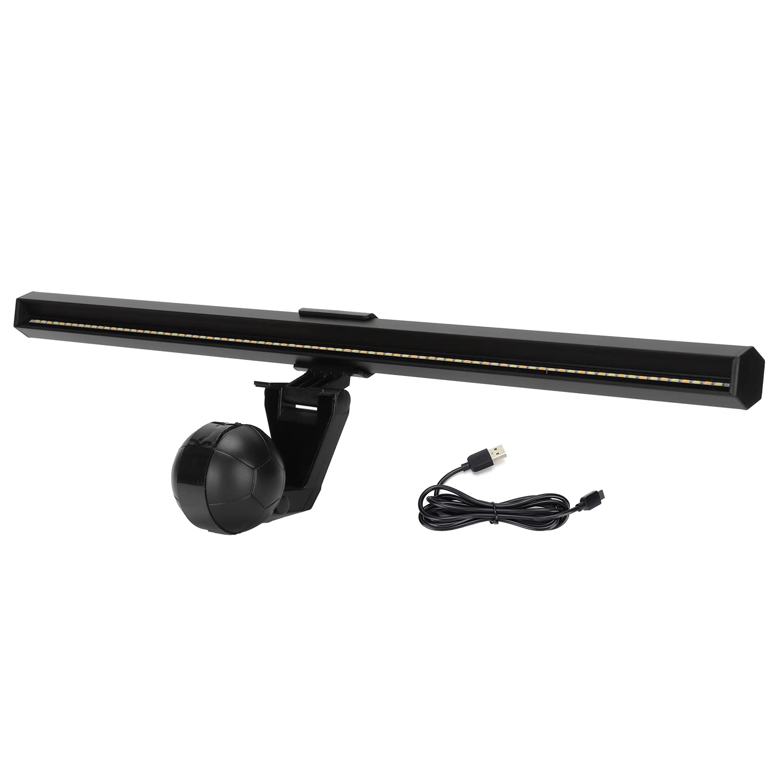 Smart Dual - Color LED Monitor Light Bar, Wireless Screen Lamp for Laptop with Adjustable Bracket and USB - C Cable, 3000K - 6000K Eye Protection Desk Lighting