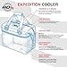 AO Coolers Expedition Canvas Soft-Sided Cooler Bag, Leak-Proof, Insulated, Lightweight, Royal Blue, 36-Can