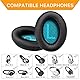 YOCOWOCO Ersatz Ohrpolster für Bose QC25 QC35 QC35 ii QC15 QC2/ Ae2 Ae2i Ae2w/ SoundTrue & SoundLink Around-Ear Kopfhörer Ohrpolster Ohrkissen für Bose Quietcomfort 25 Quietcomfort 35