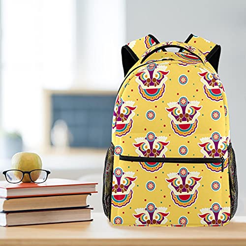 Sac à dos d'école mixte grand volume pour ordinateur portable - 6