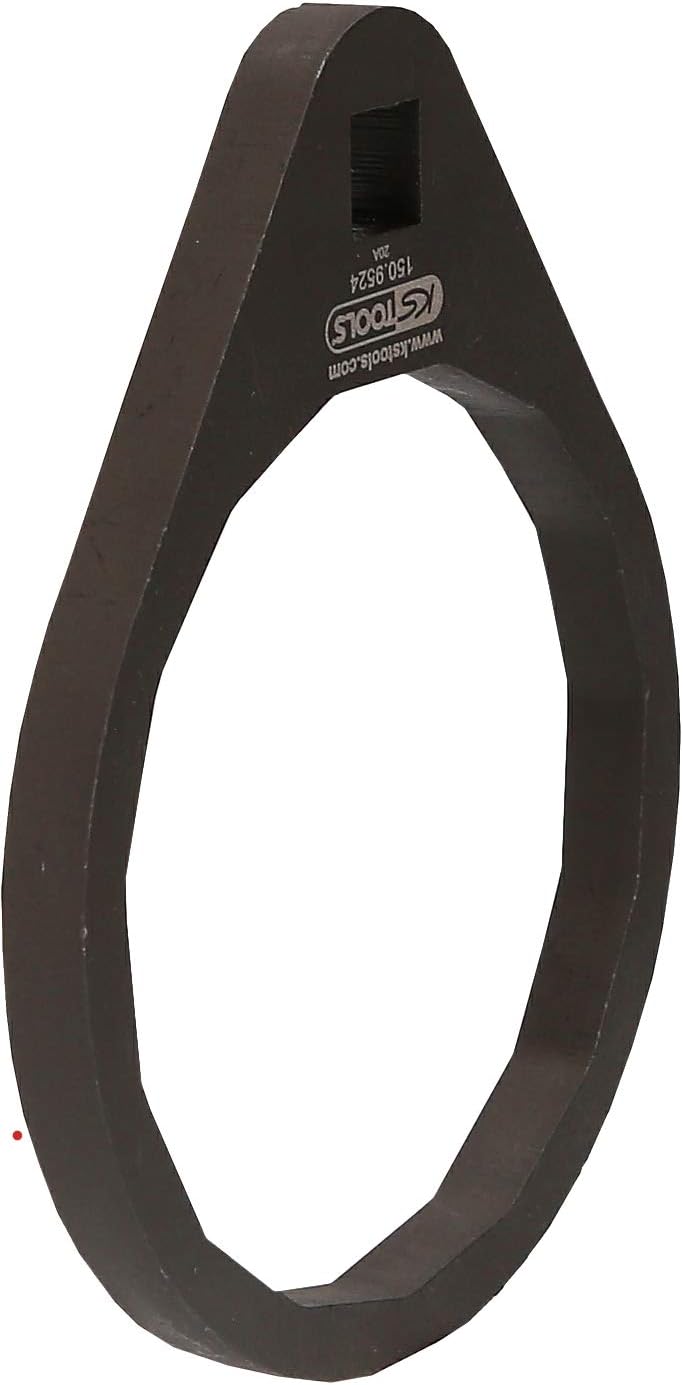 KS Tools 150.9524 Ölfilterschlüssel Ø 74,5 mm | 3/8 Zoll Flächen (für Benzin-Motoren) Oil Filter Wrench Diameter 74.5 mm / 3/8 Inch / 15 Surfaces (for Ford EcoBoost Petrol Engines)