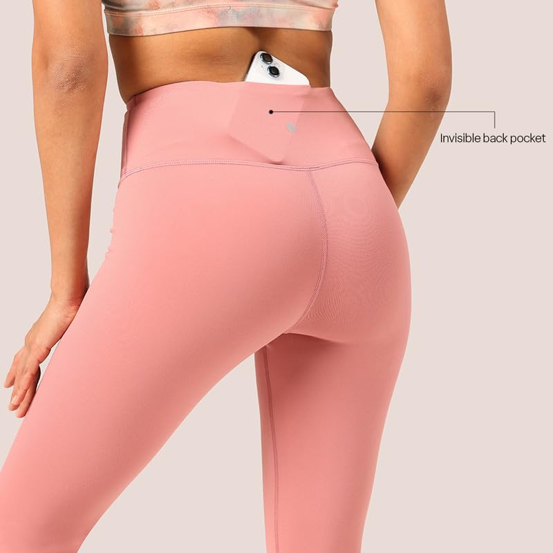 Image of BlissClub The Ultimate Leggings Lite, Ankle Length Tights for Women for Gym, Yoga and Workout with High Waist, Tall (for Women Above 5'5)