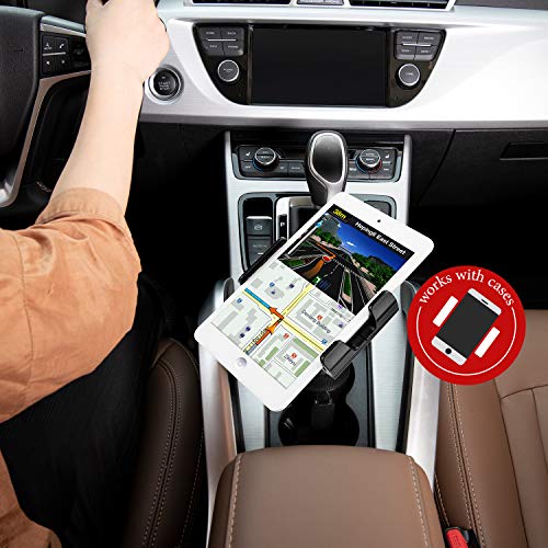 image for LEXSO Car Cup Holder Phone/Cup Holder Tablet Holder/Smartphone Mount 2