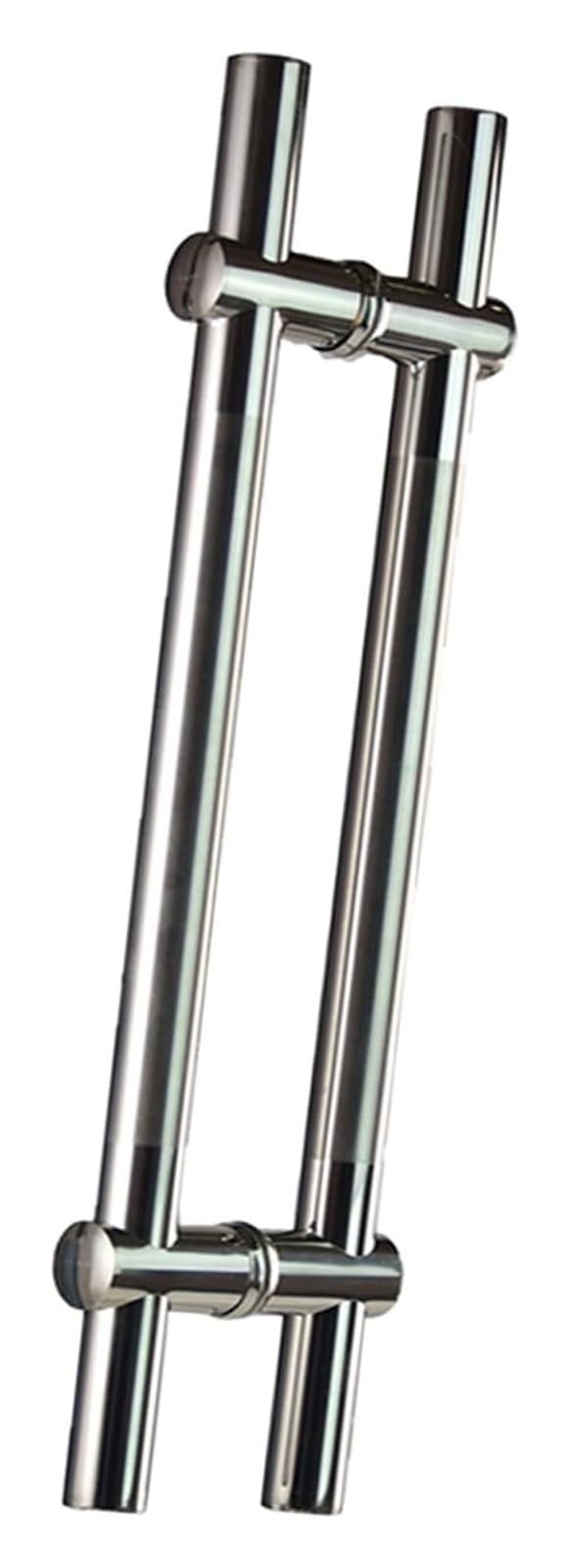 LQZAXSRDR Sliding Barn Door Handle, Shower Door Handle, Stainless Steel, Multiple Hole Spacings, Push Pull(Pitch-800mm)