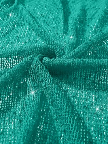 Image of Lilosy Sexy Crochet Sheer Kaftan Caftan Beach Dress Bathing Suit Swim Coverup Summer Vacation Outfits One Piece