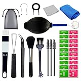 15 Pièces Kit de Nettoyage de Clavier, Kit de pour Ordinateur Portable, Nettoyeur de Clavier, Kit de Nettoyage pour Ordinateur, Extracteur de Clavier,Kit de Nettoyage pour appareils Photo