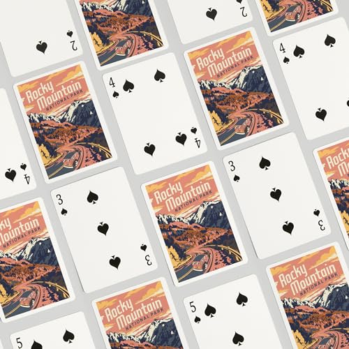 Baraja de cartas Poker Rocky Mountain National Park 52 piezas miniatura 4