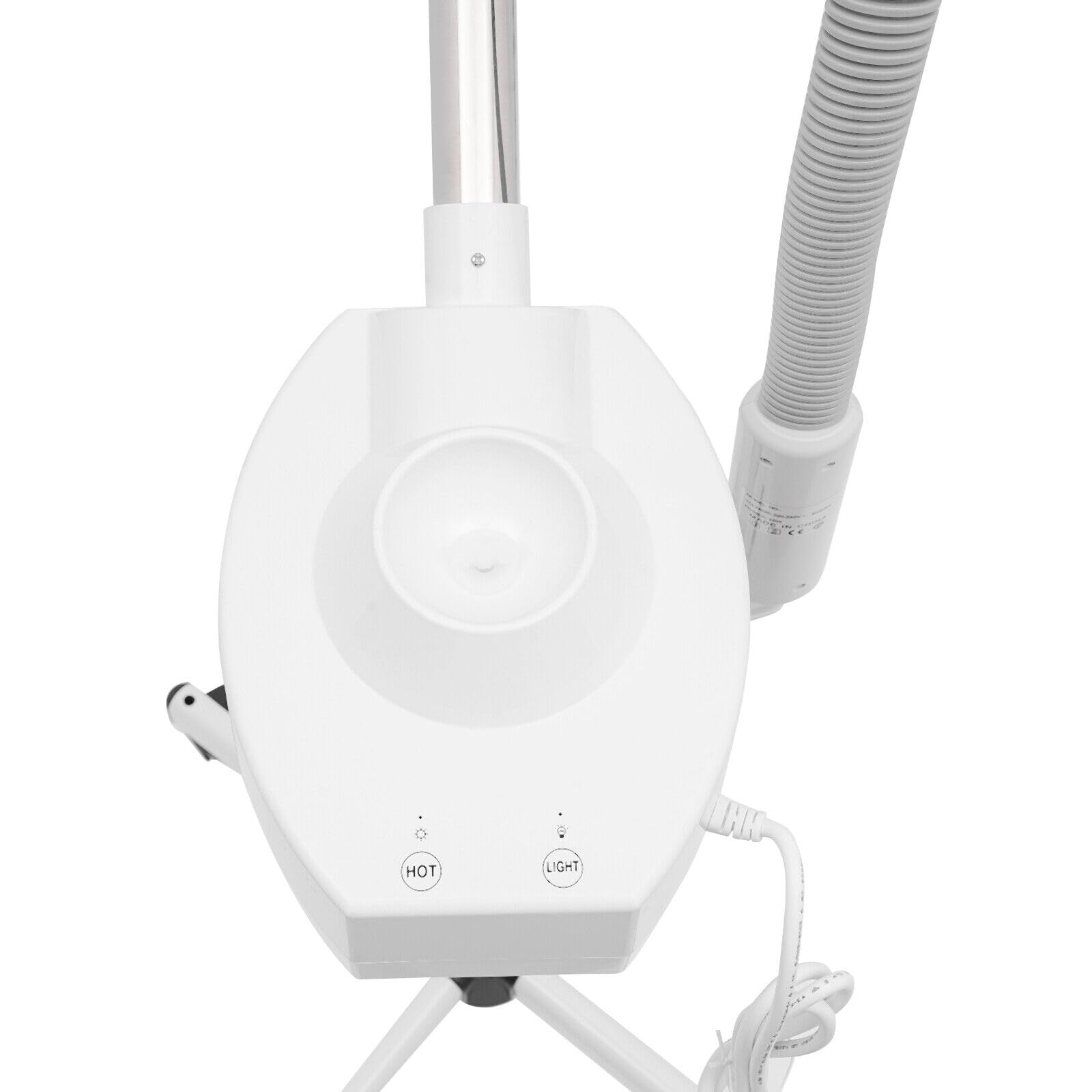 2 in 1 Vaporizzatore di ozono Salone Spa Lente d'ingrandimento Umidificatore Vapozone Professionale Ferro a vapore per il viso Macchina a vapore professionale per salone di bellezza Cura del viso