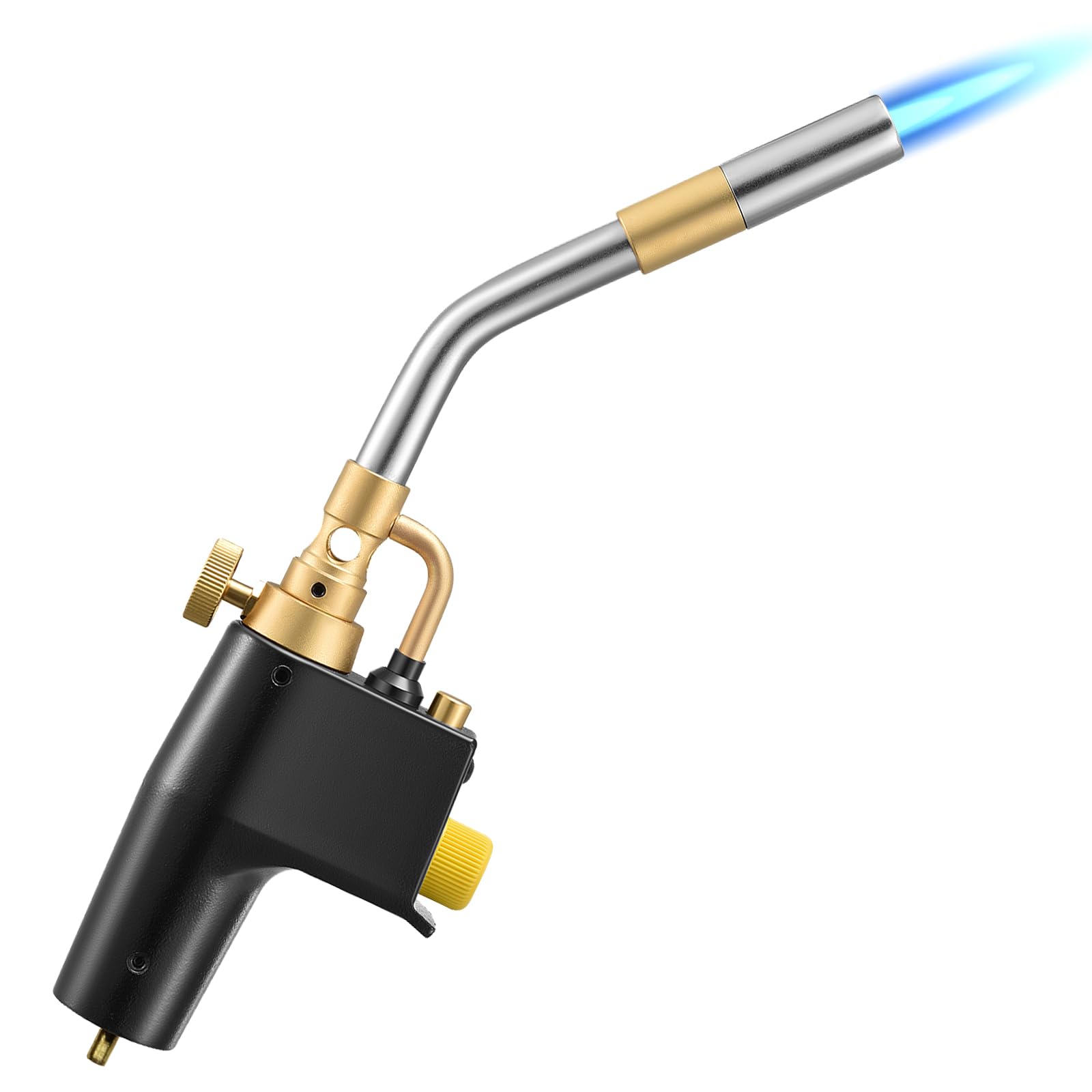 Antorcha de propano MAPP, Antorcha de propano MAPP, de soldadura a gas portátil de alta resistencia para soldadura y barbacoa, de gas de alta resistencia CGA600 MAPP/Propano Propane Torch