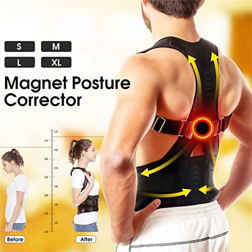 Correcteur arrière posture avec aimants pour redresser le dos efficacement