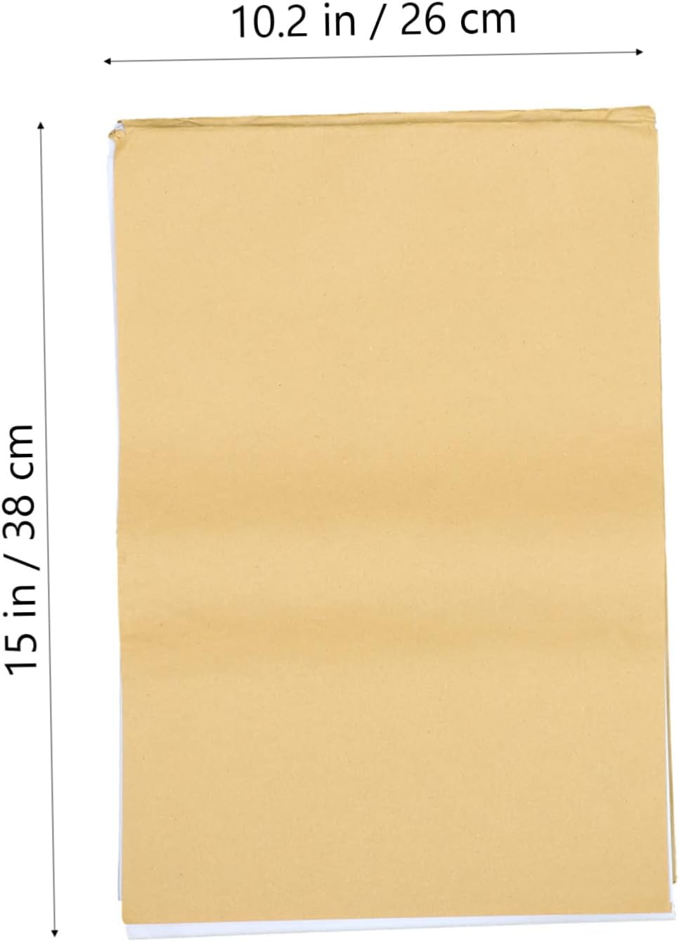ORFOFE 500pcs White Tissue Wrapping Paper Versatile Half-Transparent Packaging Paper for Wrapping Crafts and Art Projects for Holidays and Special Occasions
