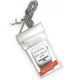 Tech Candy Dry Spell Water Defender Bag, Frosted Multicolor - Waterproof Protective Pouch, Smartphones & Valuables, Transparent Touchscreen-Compatible, IPX8 Certified, Lanyard & Secure Lock, Dry Bag