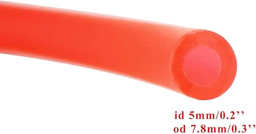 Miniatura 4 de PRO BAT Tubo, carburador, línea de ventilación de combustible para ATV, motocross, Go Kart, ciclomotor, bicicleta de bolsillo (10 pies, naranja)