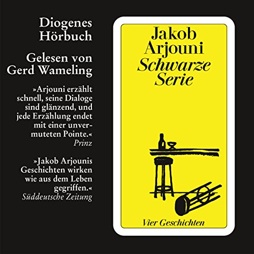 Schwarze Serie Audiolivro Por Jakob Arjouni capa