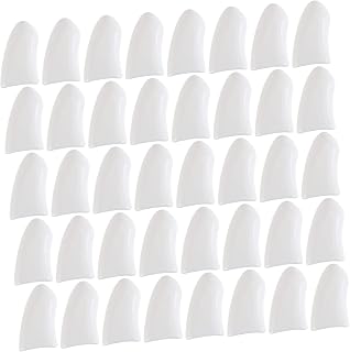2paquetes Tapas De Uñas para Mascotas Antiarañazos Protector para Gatos y Perros Color Blanco Cómodo