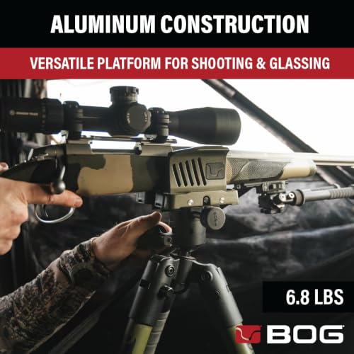 Image of BOG DeathGrip Infinite Hunting Tripod, Arca Swiss Mount, Gun Clamp