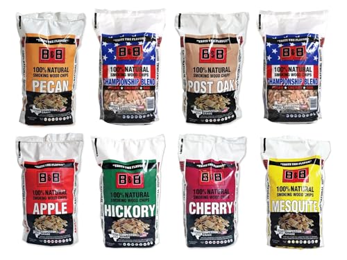 B&B Charcoal 8-Wood Variety Pack