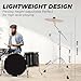 Starfavor Boom Cymbal Stand Double Braced Legs Adjustable Height 22