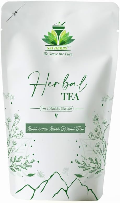 Bobinsana Bark Raw Tea - Calliandra Angustifolia Raw Tea - For a Healthy Lifestyle - Luxury Herbal Tea - Pure & Natural (250 Grams)