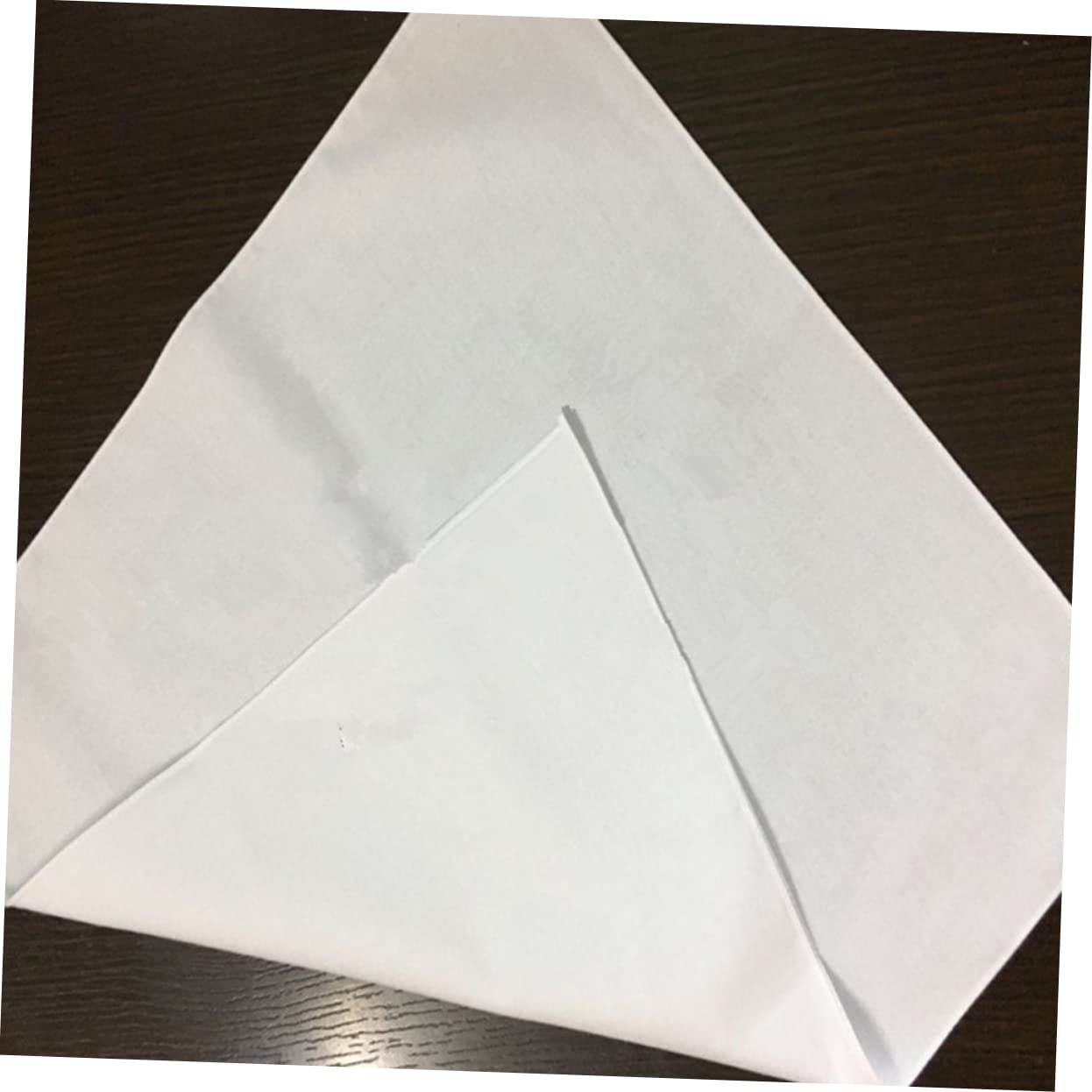 Beavorty 12Pcs Cotton White Tie Dye Painting Handkerchiefs Square Towel for DIY Art Projects present for Gentlemen and Friends Lightweight and Durable Design