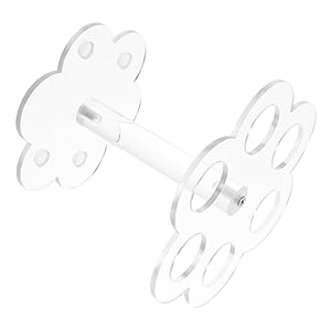 Zerodeko Expositor De Conos De Helado Vitrina De Acrílico Diseño Elegante Para Estanterías Fácil