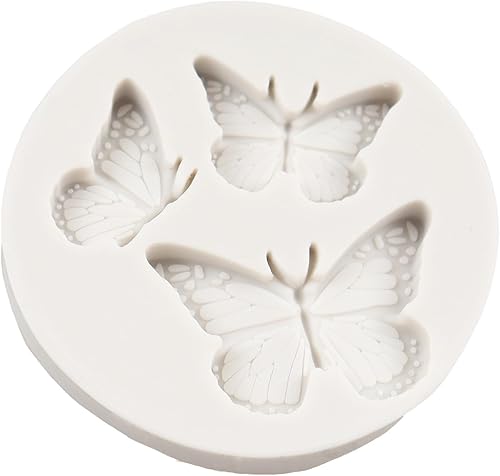 Miniatura 6 de Moldes de silicona de mariposa para fondant de mariposa para decoración de pasteles de caramelo de chocolate, decoración de cupcakes, pasta de goma,