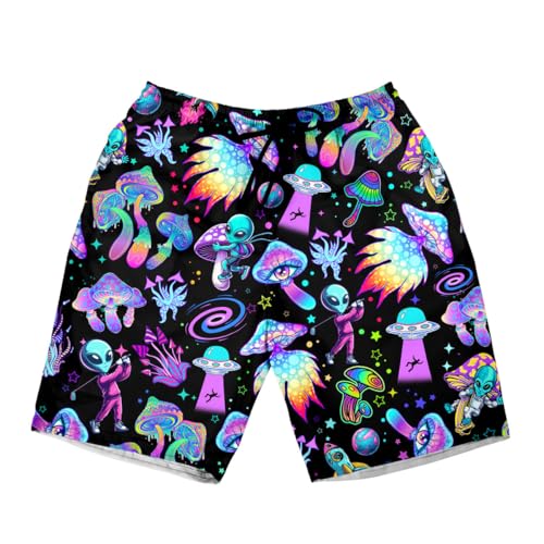 Funny Hawaiian Shorts for Men Hawaiian Swim Trunks Hawaiian Mens Shorts Summer Beach Board Shorts Mens Shorts Men