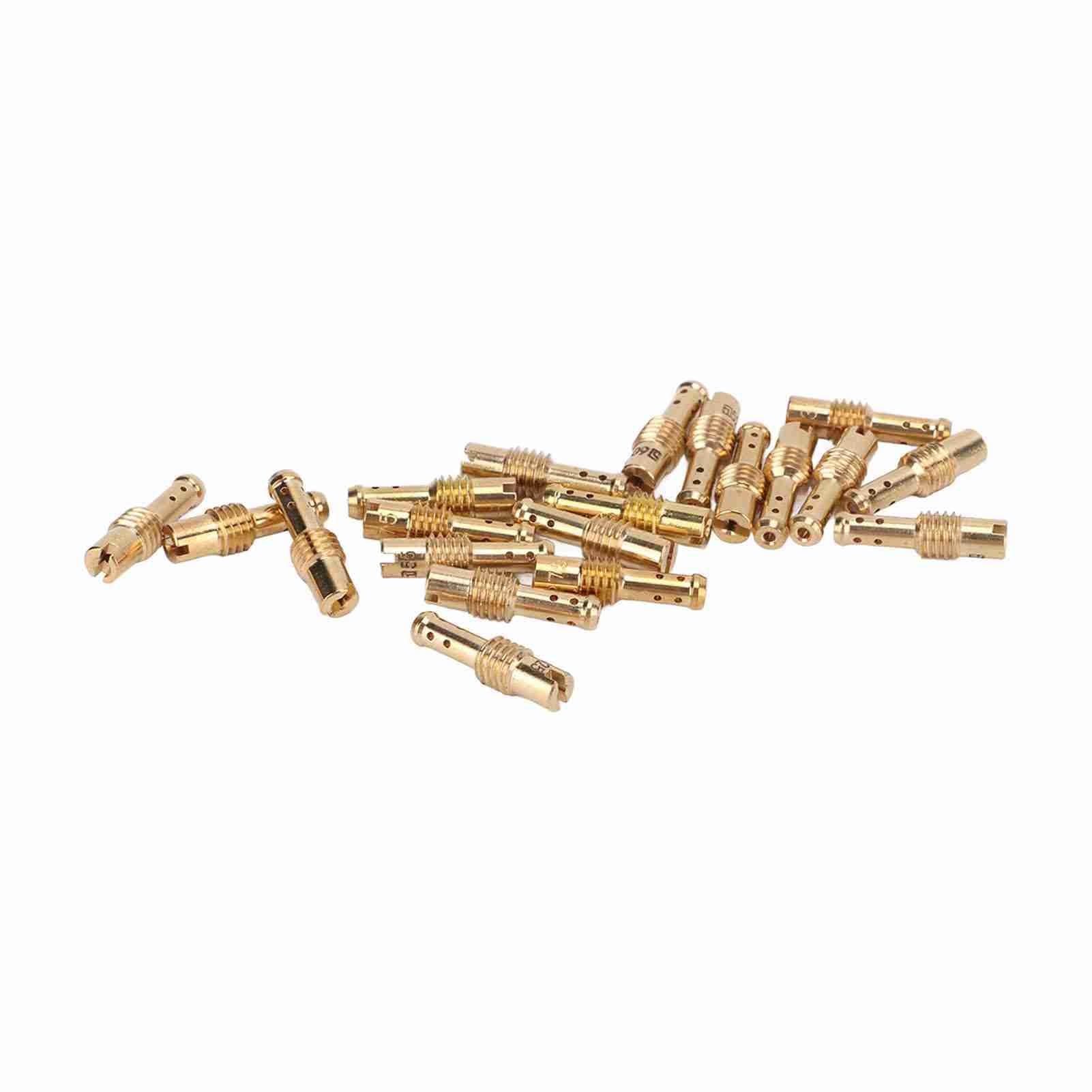 20 Sztuka Gaźnika Główny Zestaw Powolnych Dysz Pilotowych Zestaw Wymienny 12.5-60 Metalowe Wymienne Powolne Dysze Pilotowe do MIKUNI VM TM TMX