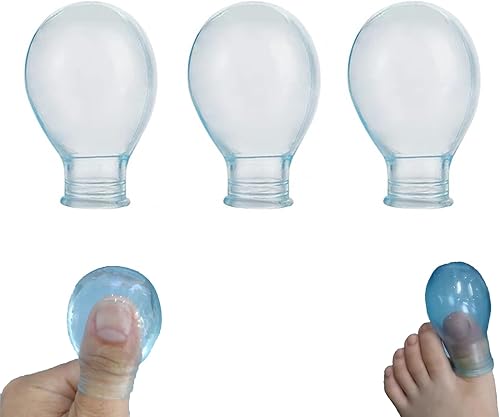 Funda impermeable para dedos y protectores de dedos para ducha y cuidado de uñas  Mangas de remojo cómodas y duraderas para dedos de los pies y