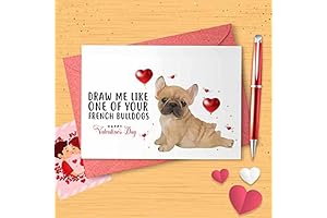 Frenchie Valentine's Day Card: Love Me Like My French Bulldog