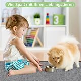 TAIKURA Waschbar Haustier-Urinunterlage, 2er 70*100CM Hundetrainingspad super Saugfähig, rutschfest & Auslaufsicher, Wiederverwendbare Trainingsunterlagen Puppy Pads für Hunde Katzen andere Haustiere