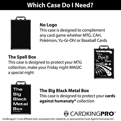 Game Card Storage Case (PRO/MTG Edition) | Suitable for Magic The Gathering, Yugioh, and Other TCG Etc (Game Not Included) | Includes 8 Dividers | Fits up to 2000 Loose Unsleeved Cards