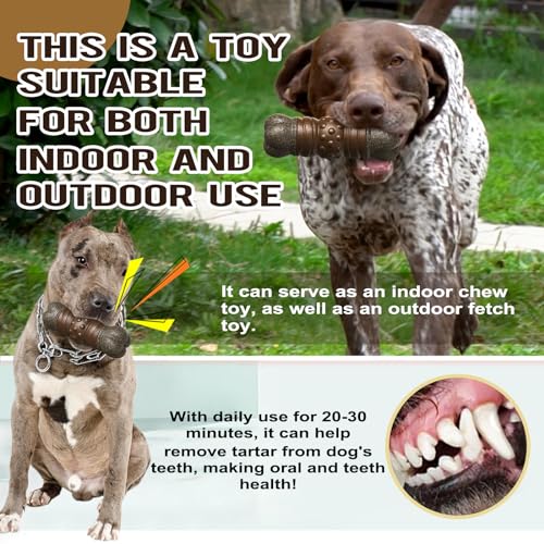 Juguete mordible para perros mediano y grande resistente miniatura 6