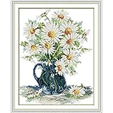 Stamped Cross Stitch Kits for Beginners Full Range of Cross Stitching Preprinted Pattern for Kids or