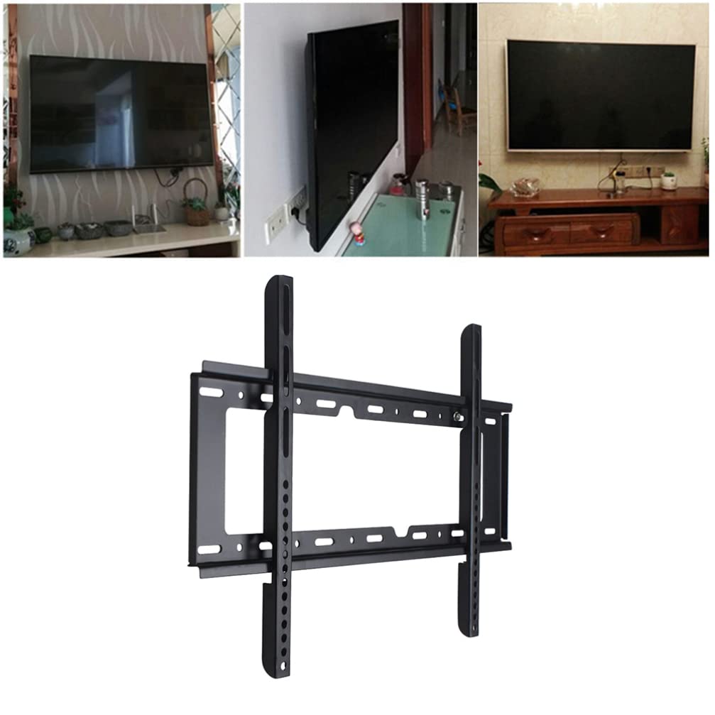 Uonlytech Supporto Da Parete Per Tv Da 15 Pollici Supporto Tv Sottile Vite Di Bloccaggio Di Sicurezza Per Stabilità
