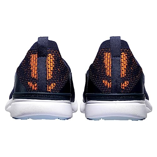 Athletic Propulsion Labs Women\'s Techloom Bliss Shoe, Navy/Molten/Energy, 9