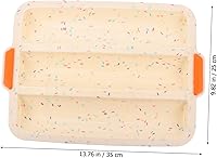 Vista 7 de MAGICLULU Molde de pan Molde De Para Resina Molde de Silicona Molde de Resina Molde para Pastel Molde de Molde de Resina Pan Perforado Pan