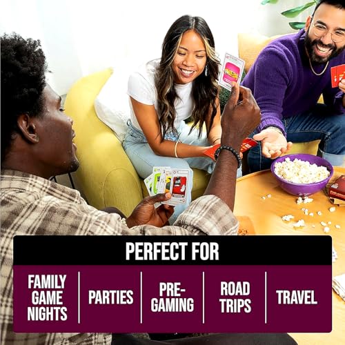 Image of Family Card & Board Games for Adults and Kids, Fun Strategy & Party for All Ages, Multi-Players, Perfect for Game Nights, Travel & Home Entertainment (Exploding Kittens Party Pack)