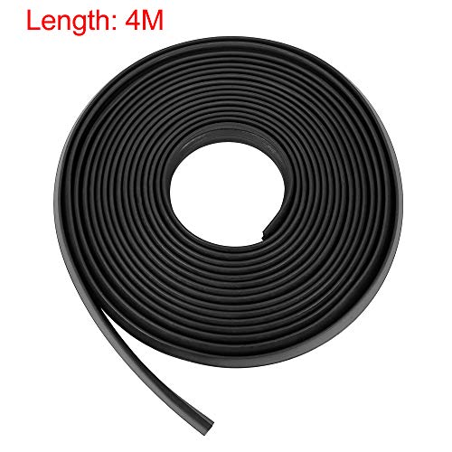 X Autohaux 4M X 23Mm Universal Car Z Shape Rubber Weather Waterproof Strip Seal Edge Protector #TOP6