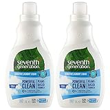 Seventh Generation Free and Clear Laundry Liquid Detergent, 33.8 Oz (Pack of 2)