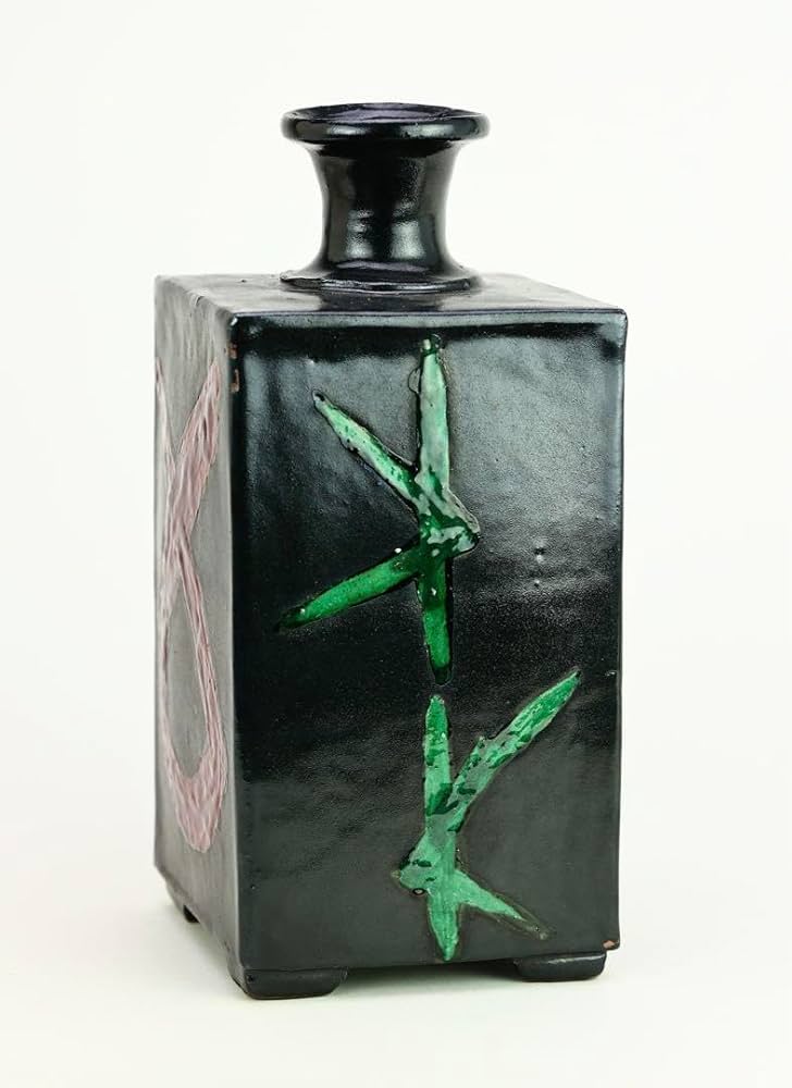 ●骨董品●￼壺●花器●ガラス●河口馬次郎作 ○骨董品○￼壺○花器○ガラス○河口馬次郎作