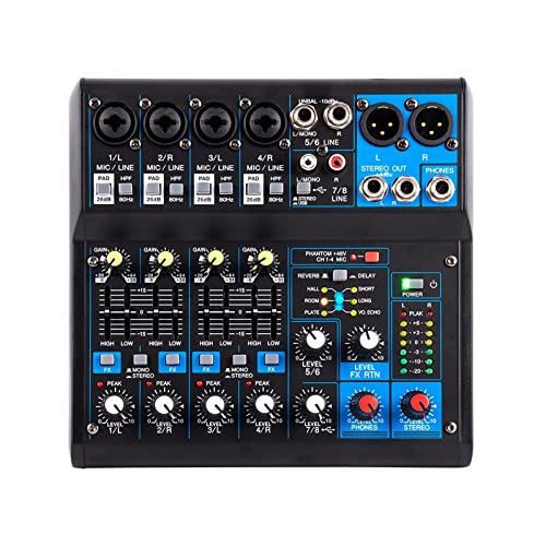 Interface USB audio AS-06 portable avec alimentation 48V pour corriger le son PC