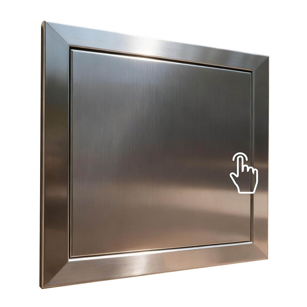 Panneau d'accès en acier inoxydable 8x8in étanche pour mur et plafond
