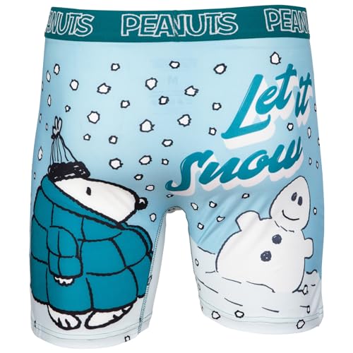 Peanuts Snoopy Let It Snow Boxer Briefs2