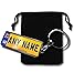 Price comparison product image Coolrideplates Double Sided Personalised Number Plate - Licence Plate Keychain - Custom Mini Car Plate Keyring with Name - Ideal for New Car Owners or Just Passed Driving Test Gift