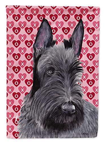 Drapeau grand format Scottish Terrier de maison résistant aux intempéries