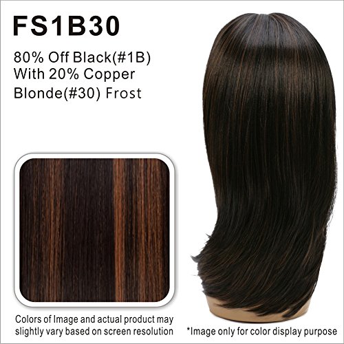Miniatura 3 de Vivica A Fox Hair Collection BP-Loui Bang N Pony New Futura Fiber, FS1B30, 3.6 onzas