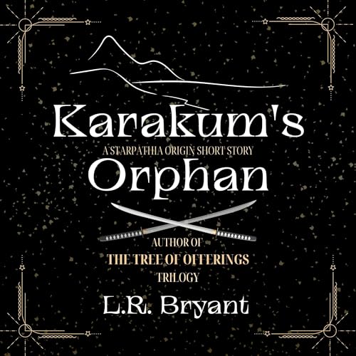 Diseño de la portada del título Karakum's Orphan